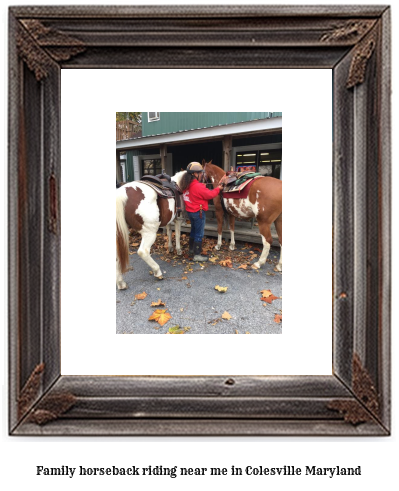 family horseback riding near me in Colesville, Maryland